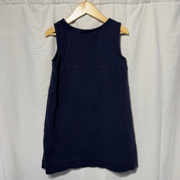 Gap Kids Navy Blue Sleeveless Pleated Dress Size 8 Regular - Picture 4 of 4